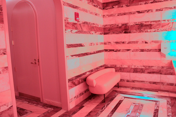 The ladies room