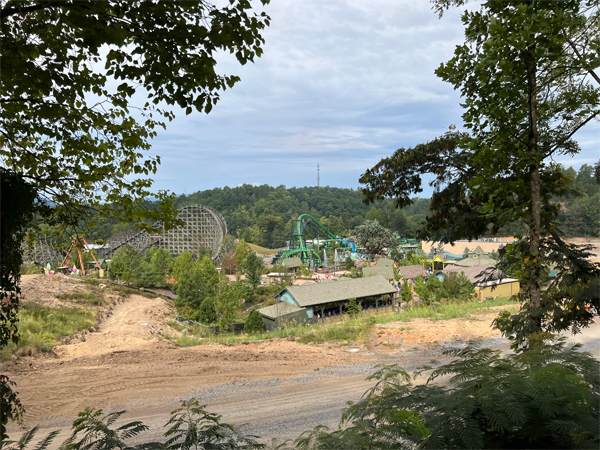 Dollywood Express train ride