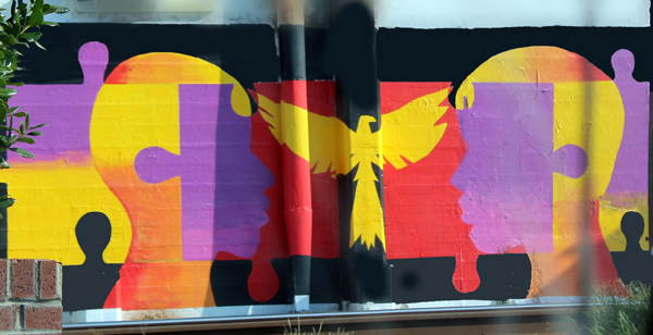 mural in Monroe, Louisiana