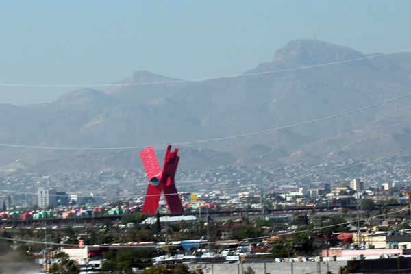a big red X in Texas