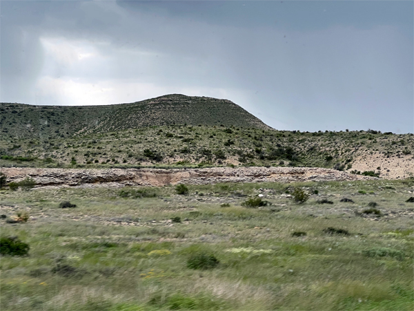 Driving Scenery in Texas