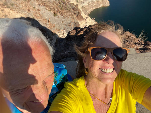 The two RV Gypsies at Hoover Dam