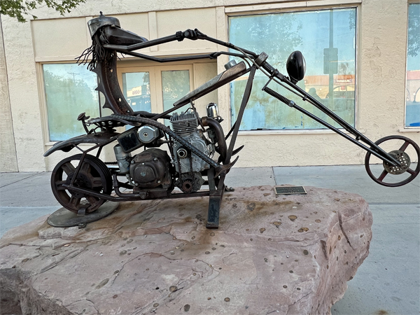 Wild One statue