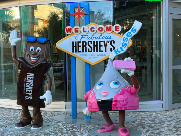 fun Hershey characters
