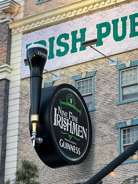 Irish Pub sign
