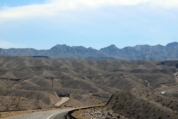 Beautiful mountains and curvy roads