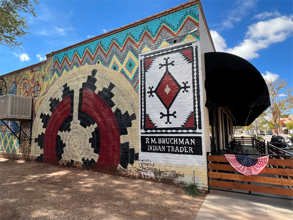 great mural on a building