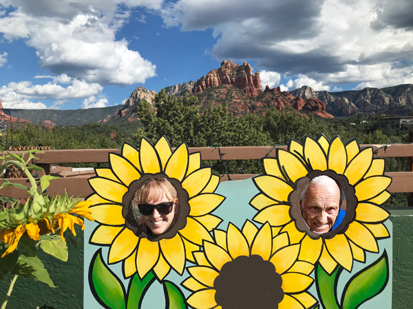 The two RV Gypsies turned into flowers.