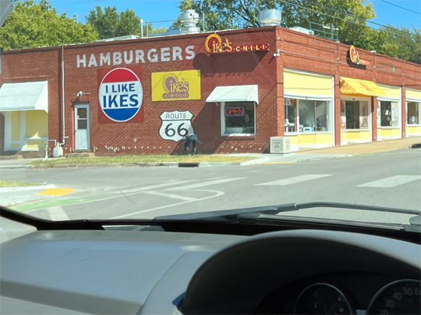 great signs on the Hamburge joint