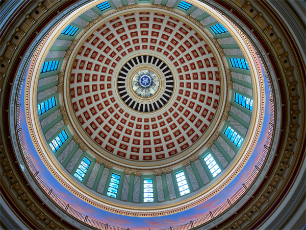 Rotunda ceiling