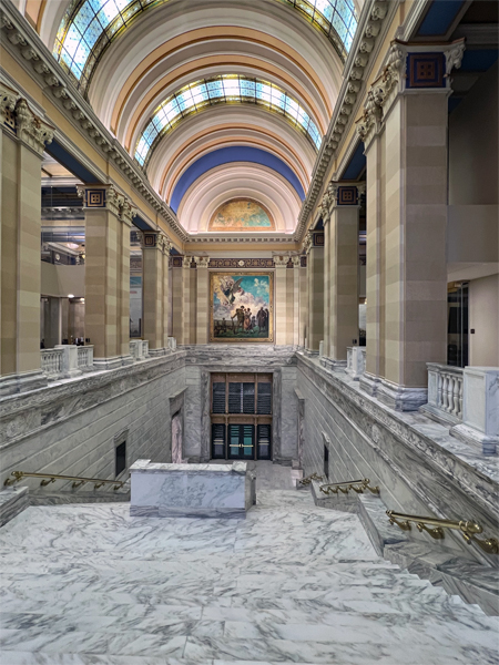 marble stairs