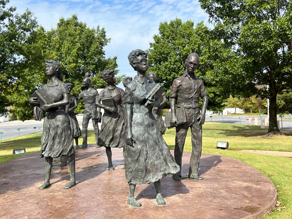 The Little Rock Nine Monument