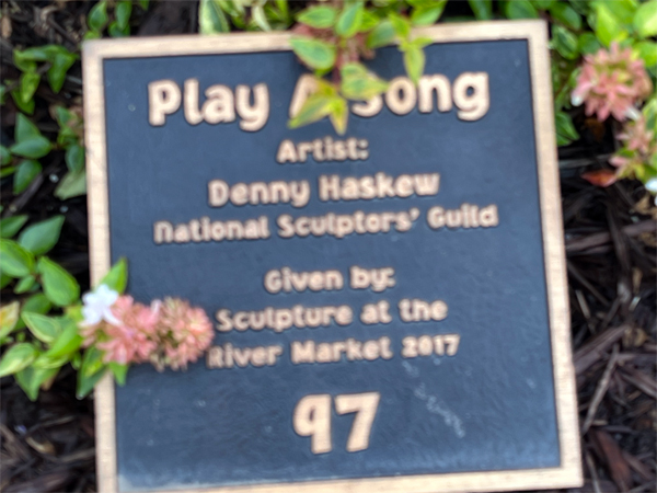 Play A Song plaqwue