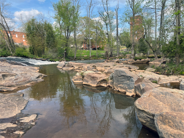 part of the mill left at Glendale Shoals