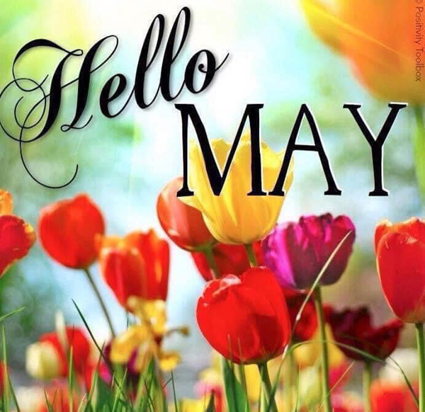 Hello May sign