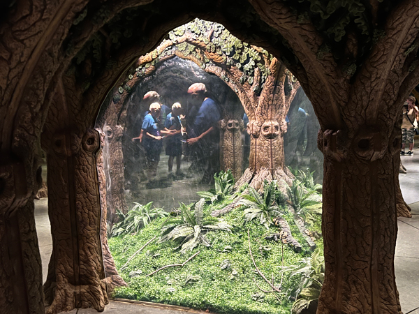 Castle arches, woodland tree branches and several Lee Duquette's