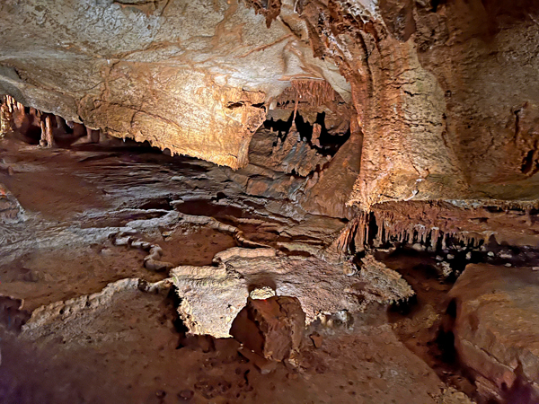 in Endless Caverns