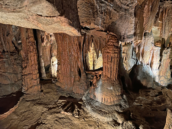 in Endless Caverns