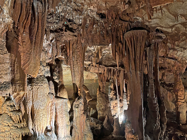 in Endless Caverns