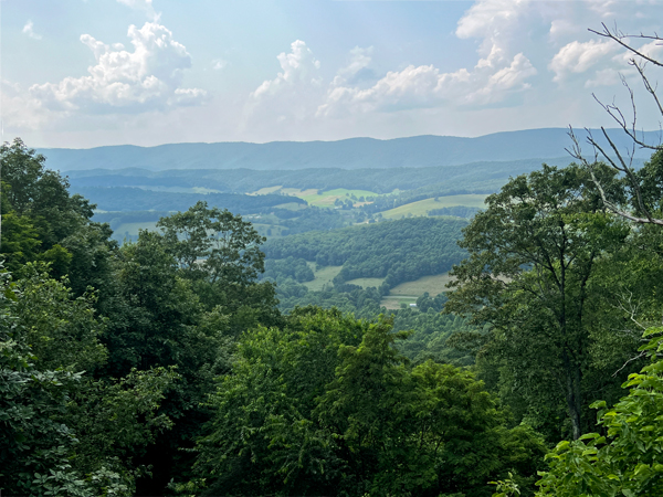 breath-taking view