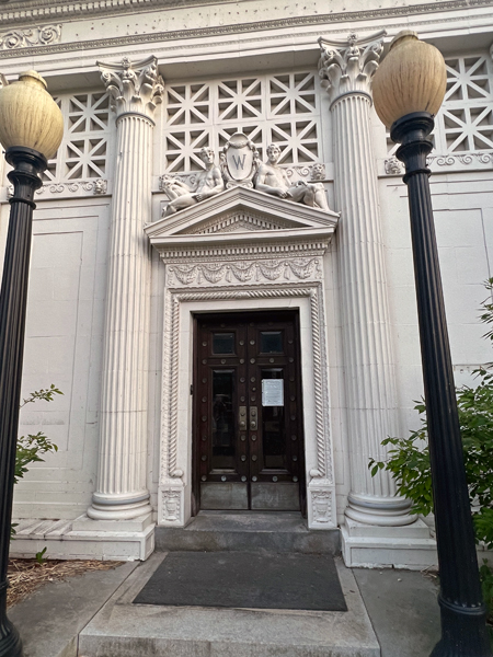 decorative art on building