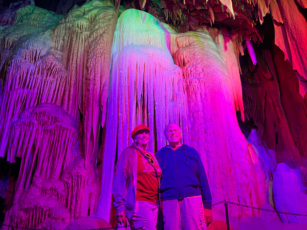 The two RV Gypsies inShenandoah Caverns