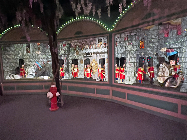 The Caverns Castle display