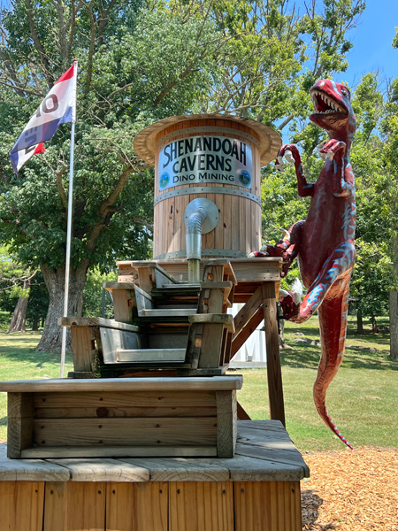 Shenandoah Caverns Dino Mining