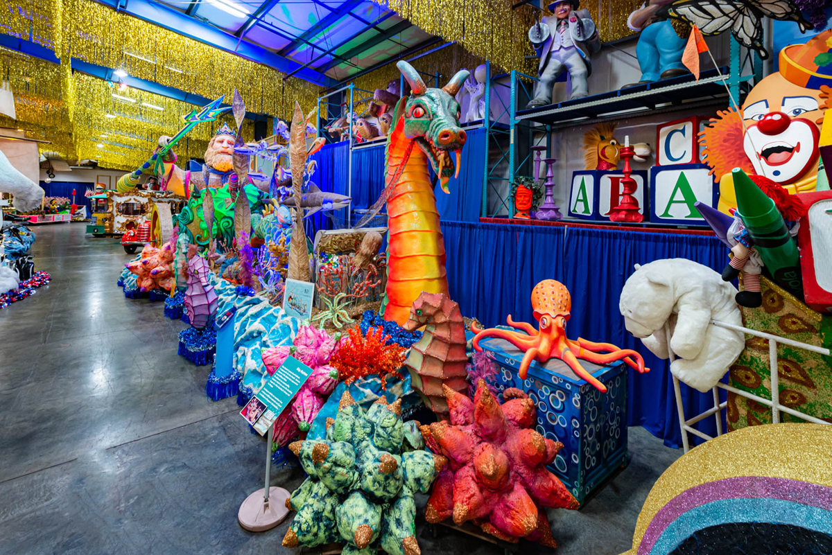 King Neptune float