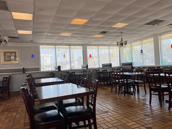views in the restaurant