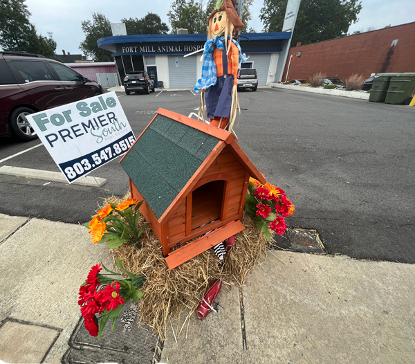 Premier South Real Estate scarecrow