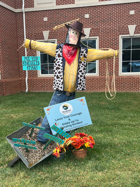 cowboy scarecrow