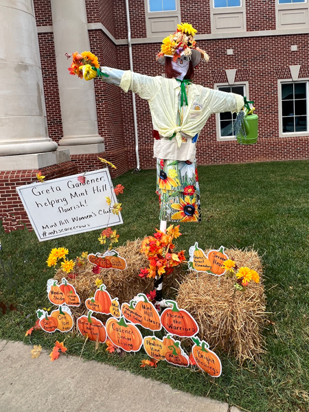 gardening scarecrow