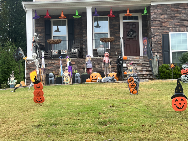 Halloween display
