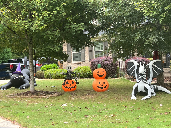 Halloween display