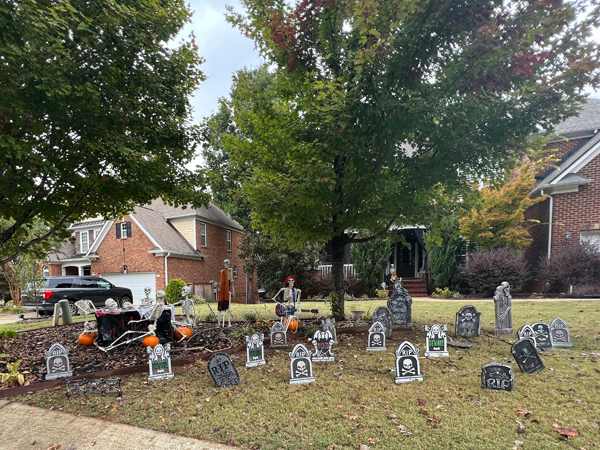 Halloween display