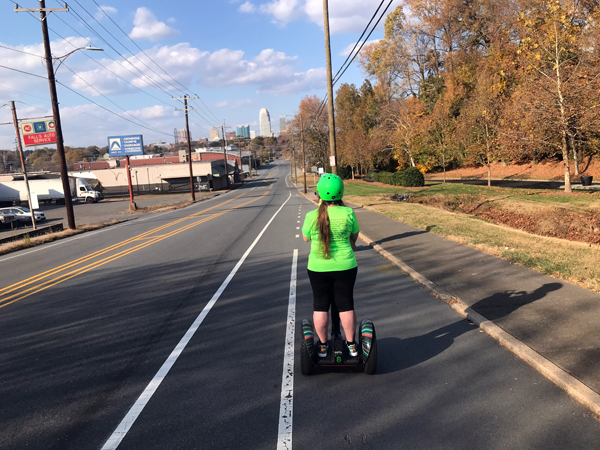 Alexa and Karen rolling along