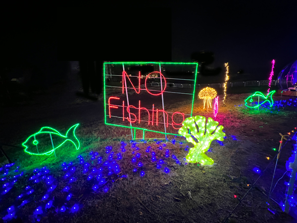 no fishing sign