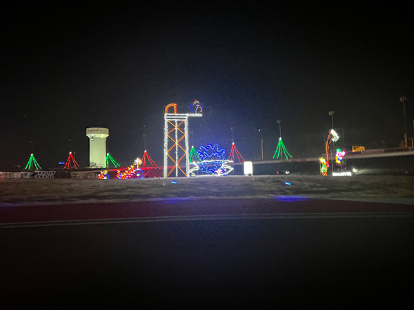 Concord water tower and christmas trees