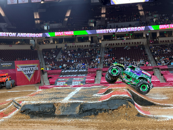 Weston Anderson in Grave Digger