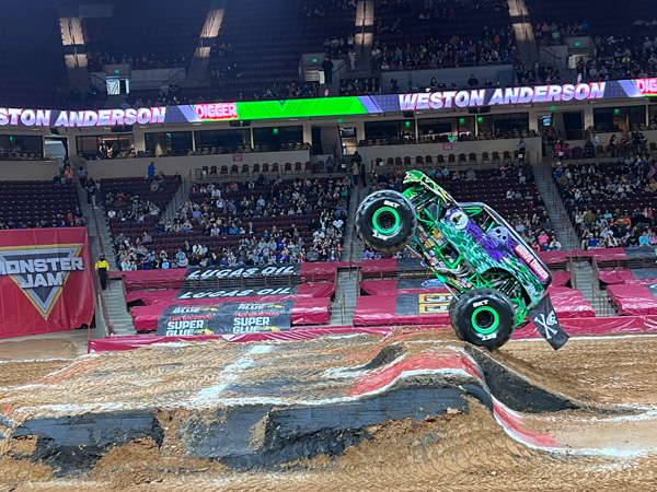 Weston Anderson in Grave Digger