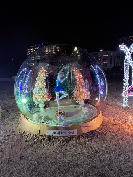 Visions of Sugar Plum Globe