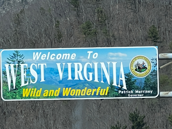 welcome to West Virginia sig
