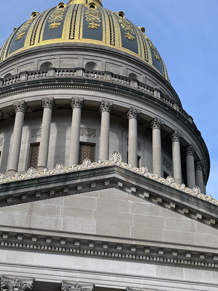 The West Virginia Capitol Building in 2025