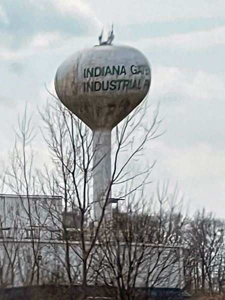 Indiana Industrial Park water tower