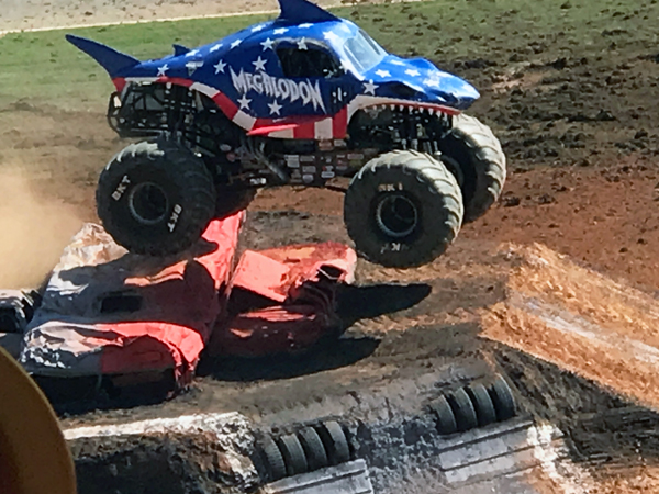 Megalodon Stars & Stripes Monster Truck