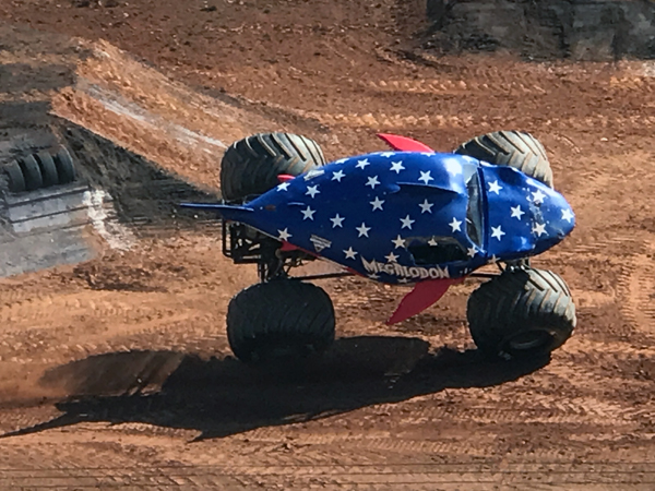 Megalodon Stars & Stripes Monster Truck