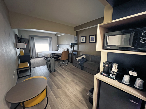hotel room