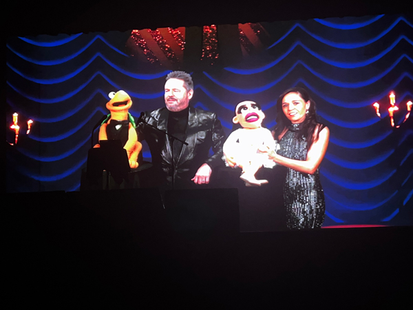on-screen act