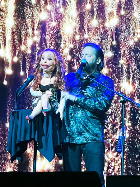 Vicki the Cougar and Terry Fator